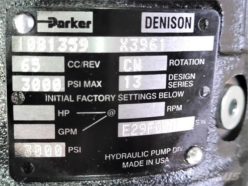 Parker 10B1359 X3961 Αντλίες νερού