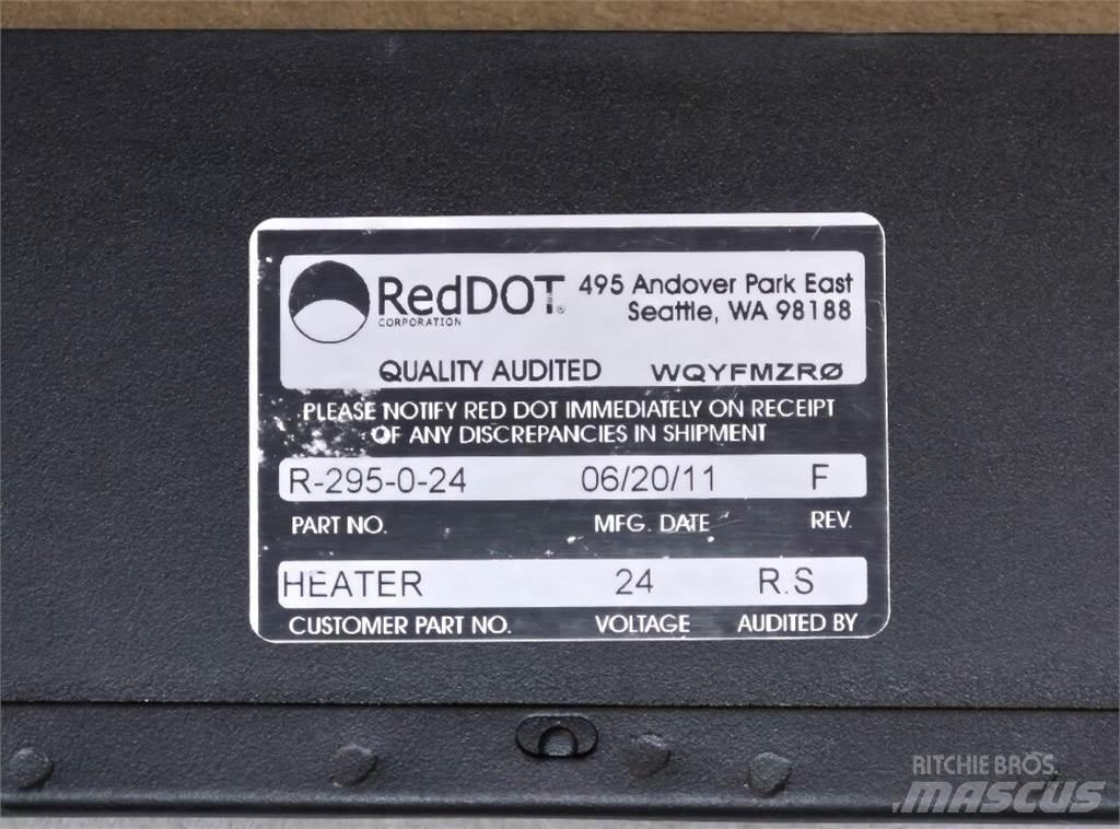  RED DOT R-295-0-24 Εξοπλισμός θέρμανσης και ξεπαγώματος