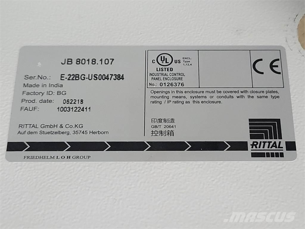  RITTAL JB8018.107 Κατασκευές - Άλλα