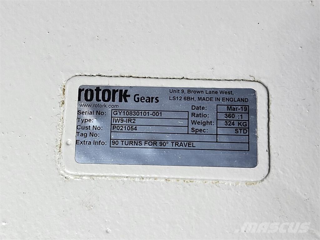  ROTORK IW9-IR2 Κατασκευές - Άλλα