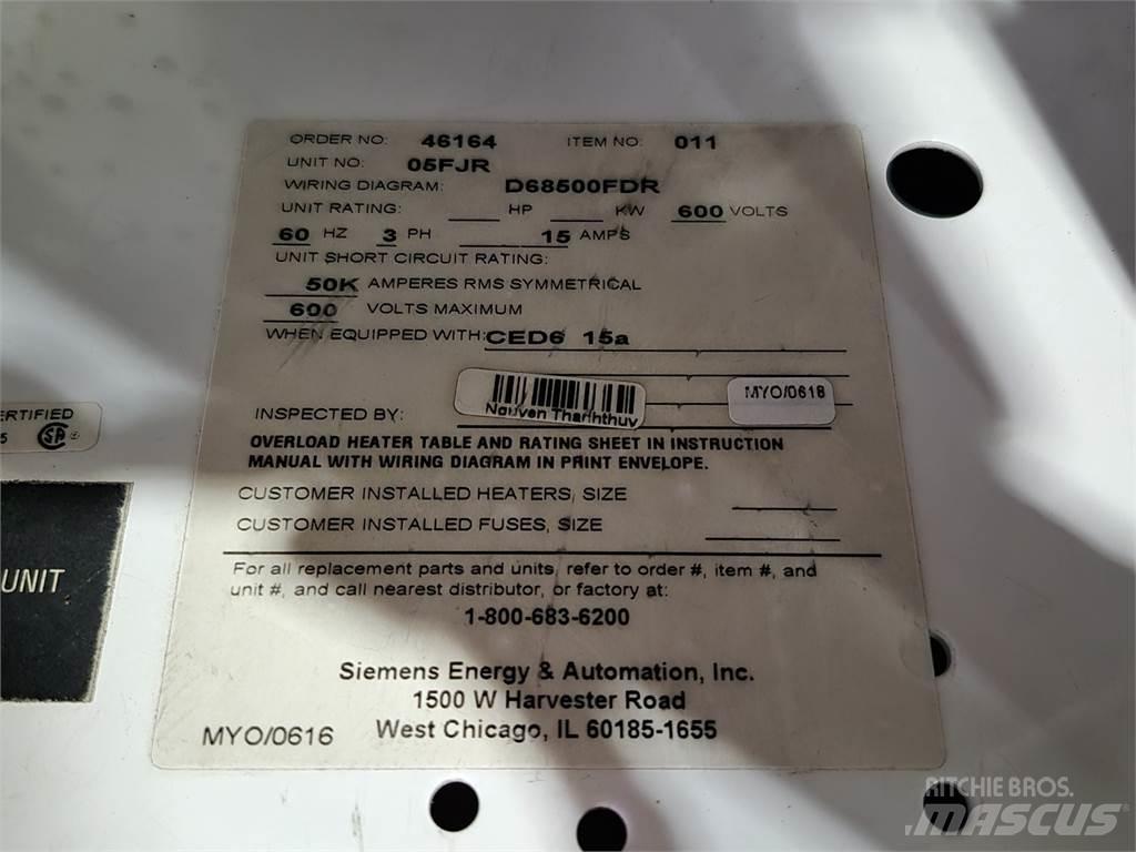 Siemens CED63B015 Κατασκευές - Άλλα