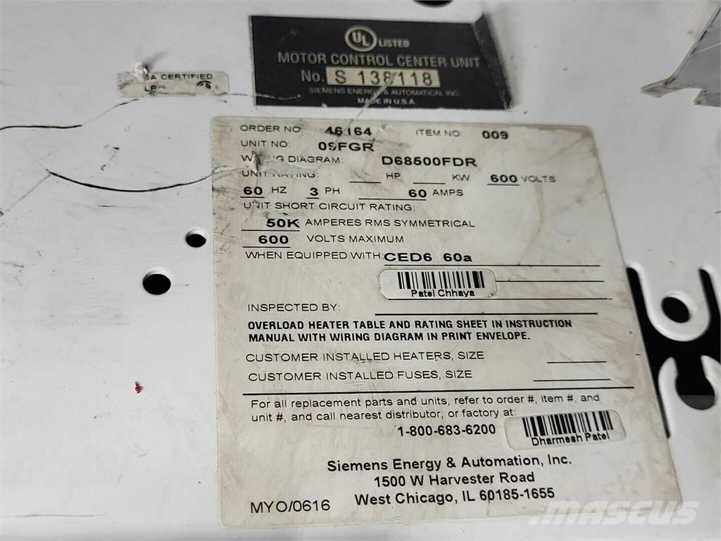 Siemens CED63B060 Κατασκευές - Άλλα