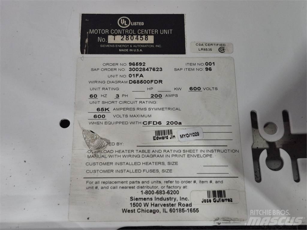Siemens CFD63B200 Κατασκευές - Άλλα