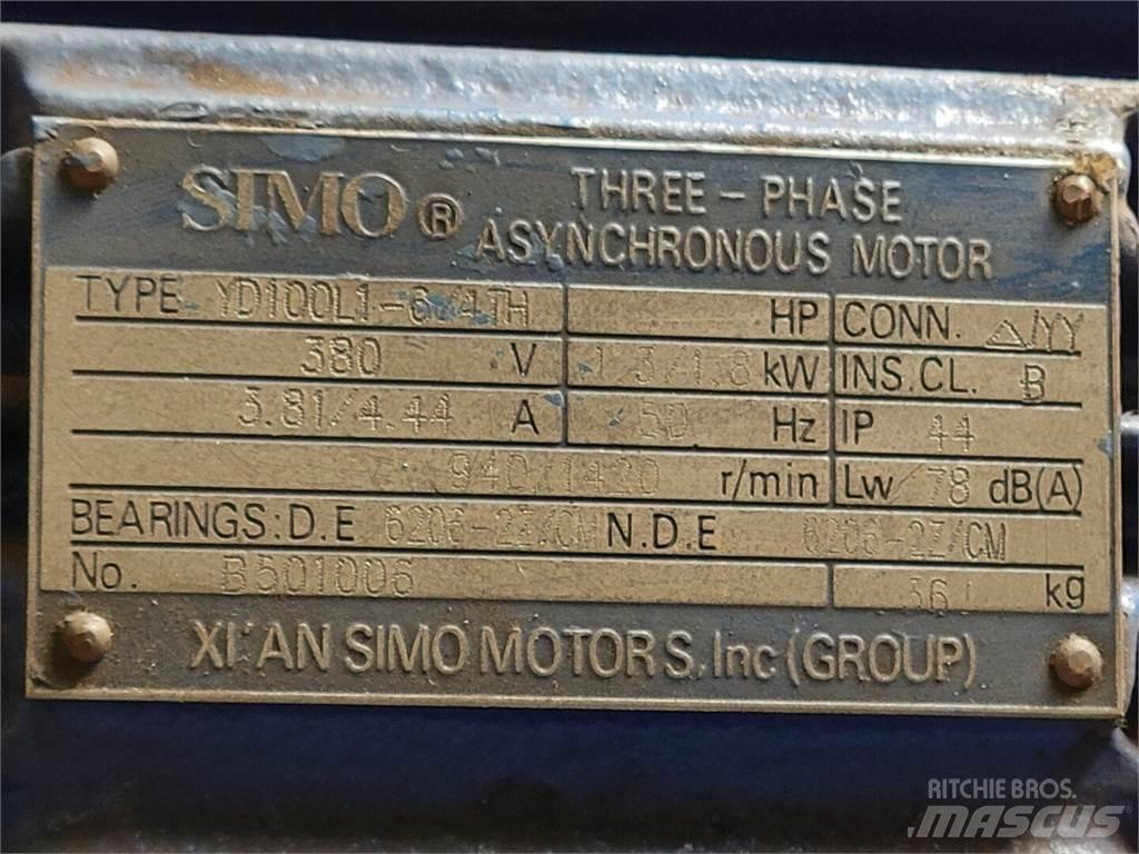  SIMO YD100L1-6/4TH Βιομηχανικοί κινητήρες