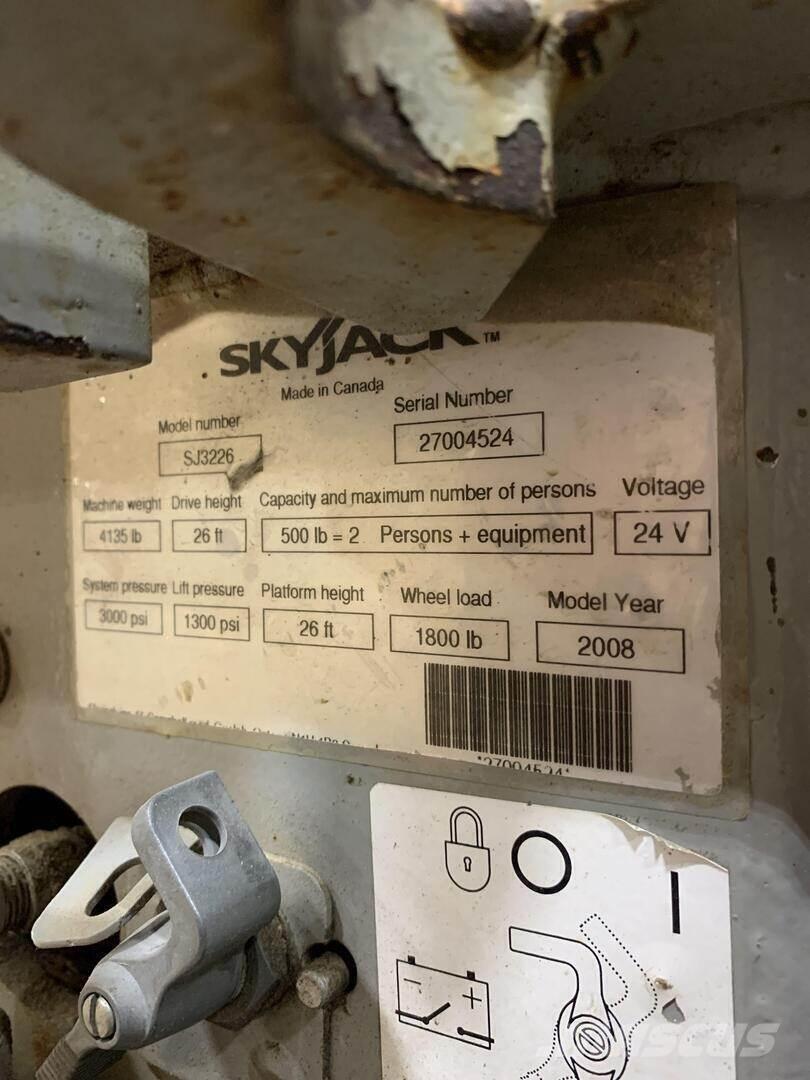 SkyJack SJIII 3226 Ανυψωτήρες ψαλιδωτής άρθρωσης