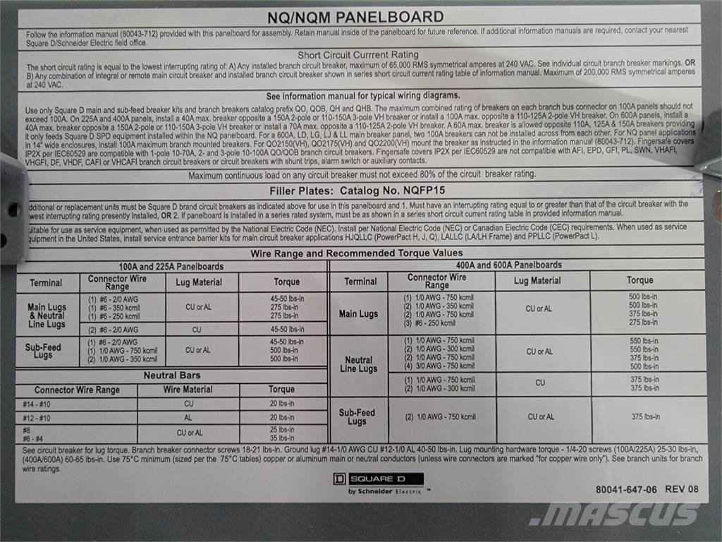  SQUARE D Κατασκευές - Άλλα