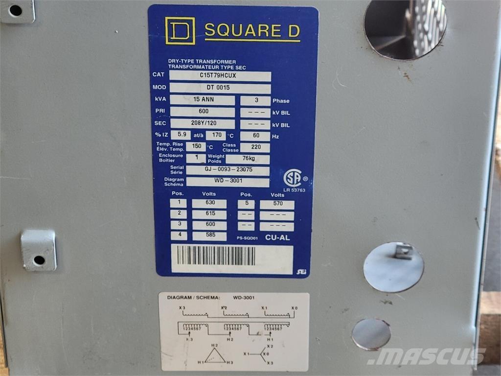  SQUARE D C15T79HCUX Κατασκευές - Άλλα