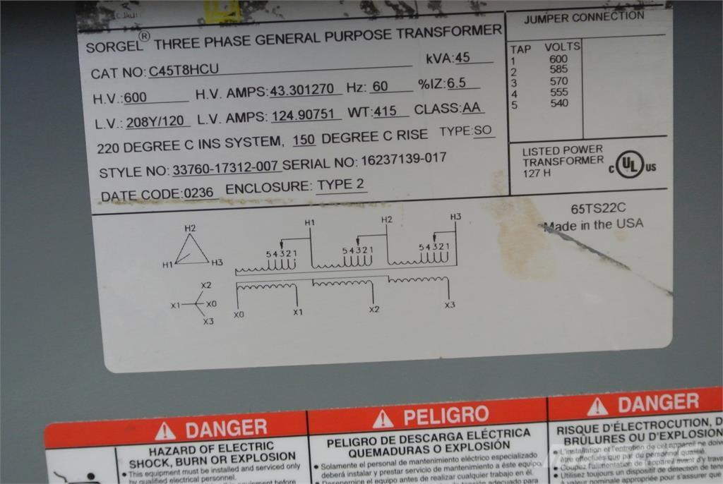  SQUARE D C45T8HCU Κατασκευές - Άλλα
