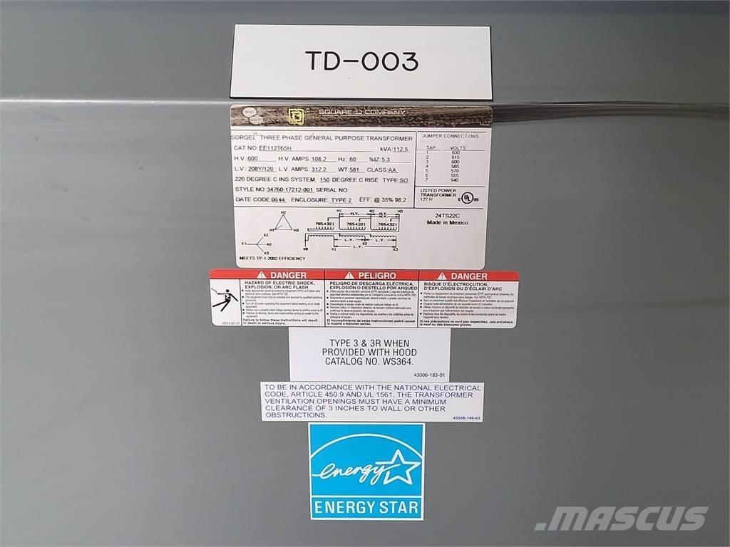  SQUARE D EE112T65H Κατασκευές - Άλλα