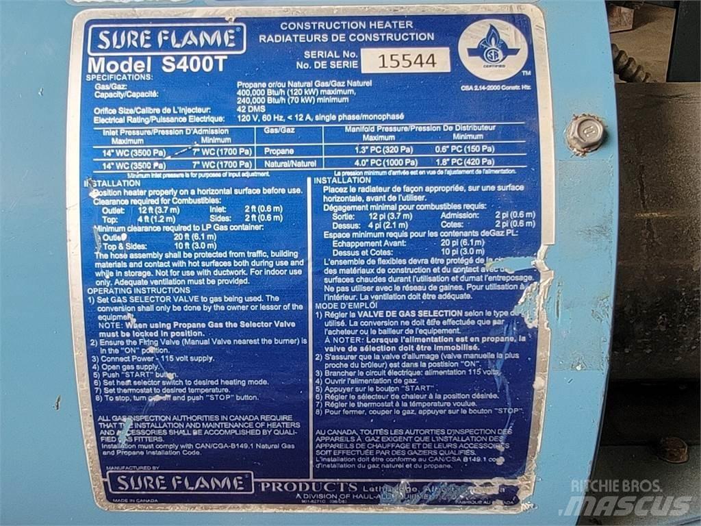  SURE FLAME S400T Εξοπλισμός θέρμανσης και ξεπαγώματος