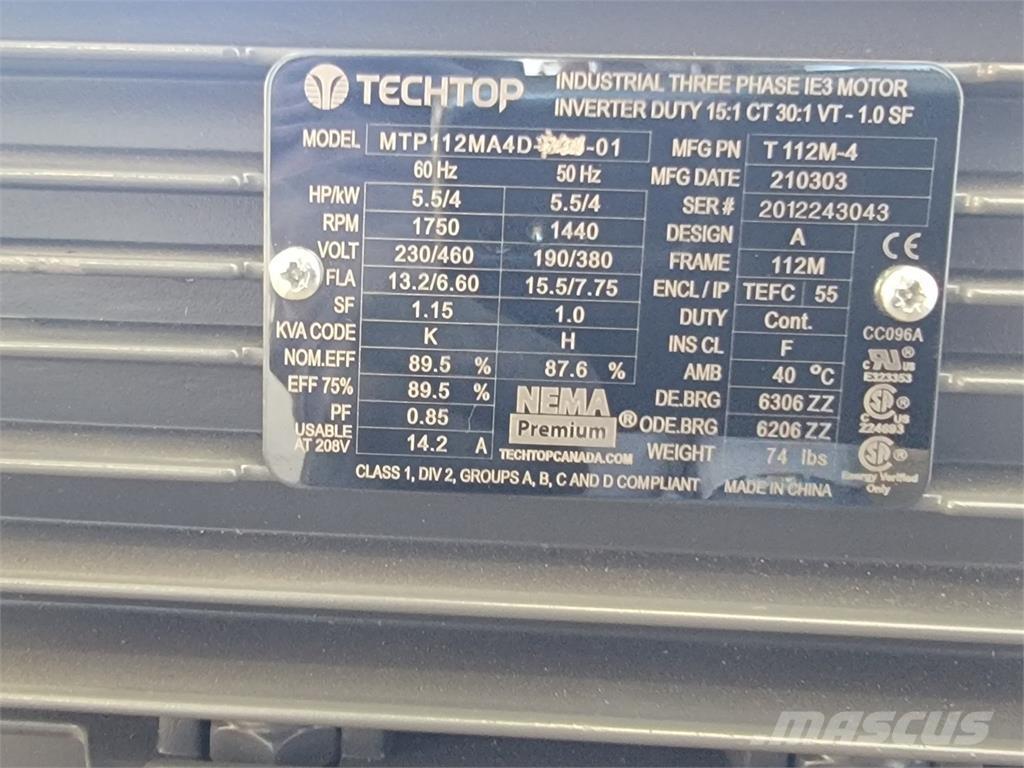  TECHTOP MTP112MA4D Βιομηχανικοί κινητήρες