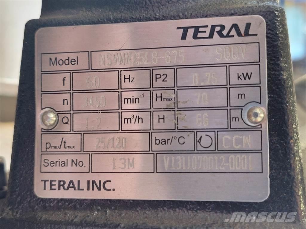  TERAL NSVMN25L8-675 Αντλίες νερού