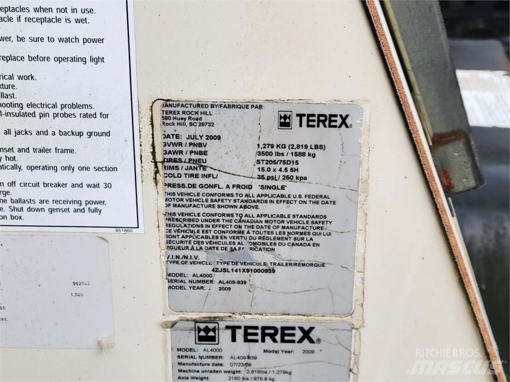 Terex AL4000 Άλλα εξαρτήματα