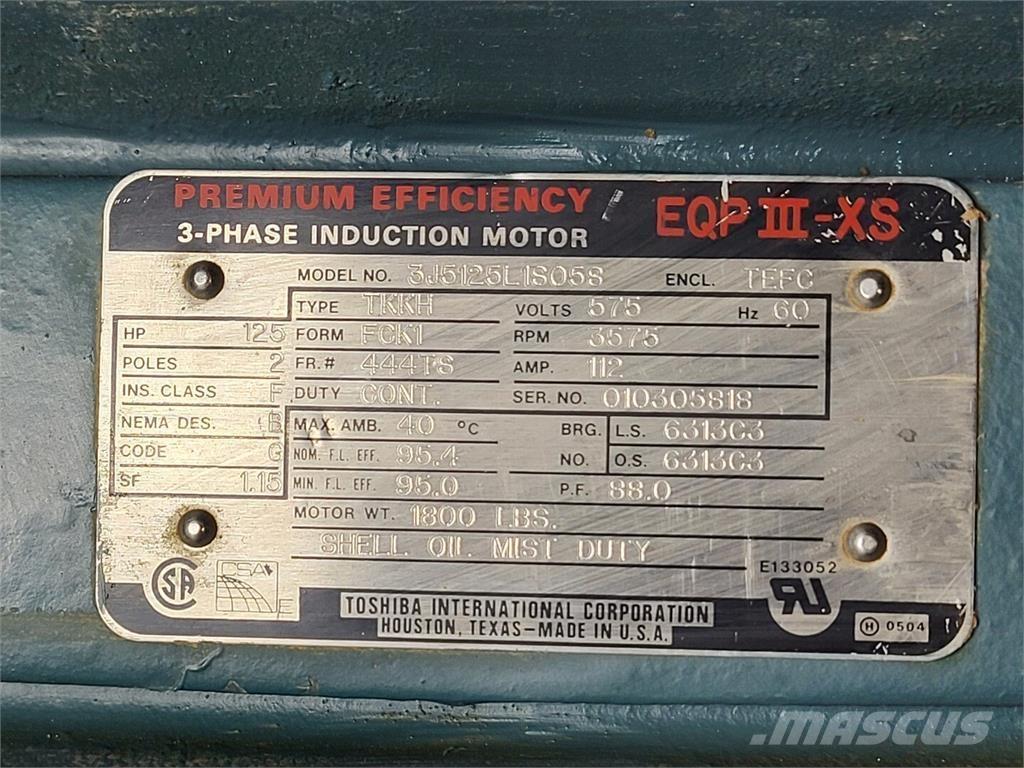  TOSHIBA 3J5125L1S058 Βιομηχανικοί κινητήρες