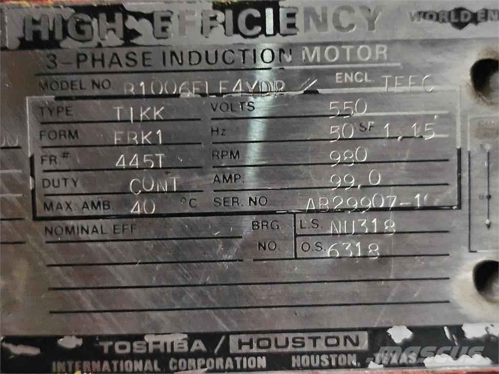  TOSHIBA B1006FLF4YDP Βιομηχανικοί κινητήρες