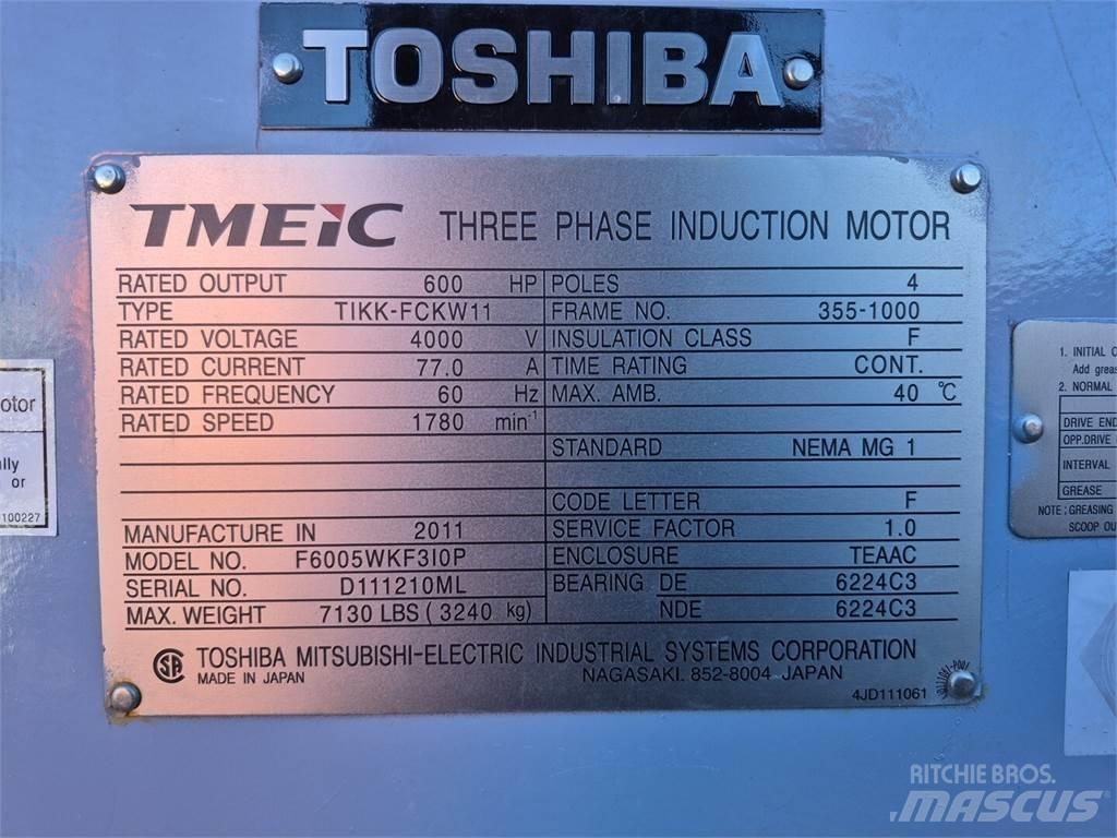 TOSHIBA F6005WKF3I0P Βιομηχανικοί κινητήρες