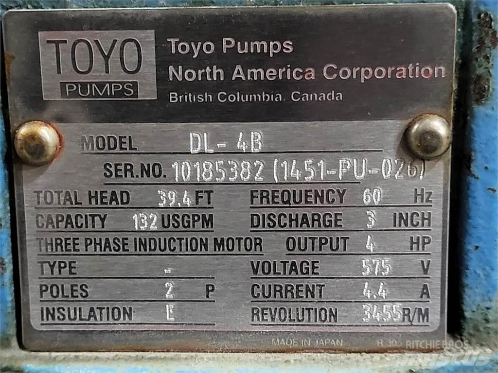 Toyo PUMPS DL-4B Αντλίες νερού