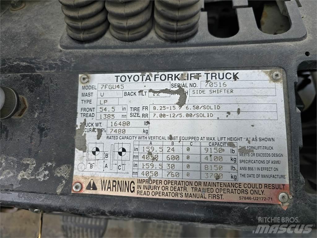Toyota 7FGU45 Κατασκευές - Άλλα