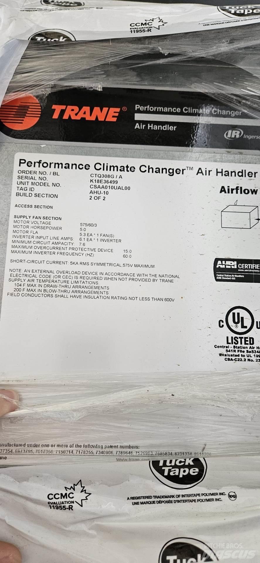 Trane CSAA010UAL00 Εξοπλισμός θέρμανσης και ξεπαγώματος