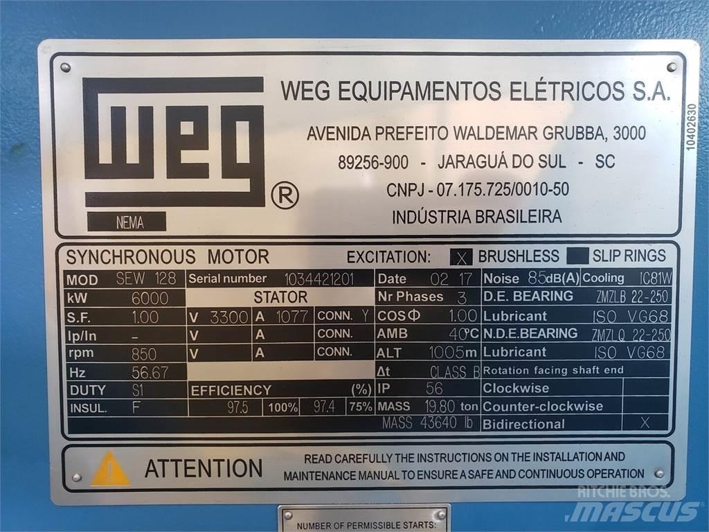  WEG SEW 128 Βιομηχανικοί κινητήρες