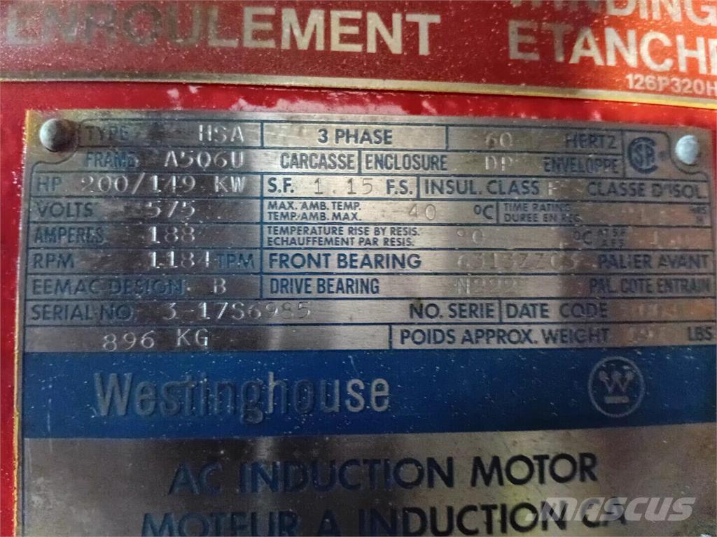 Westinghouse HSA Βιομηχανικοί κινητήρες