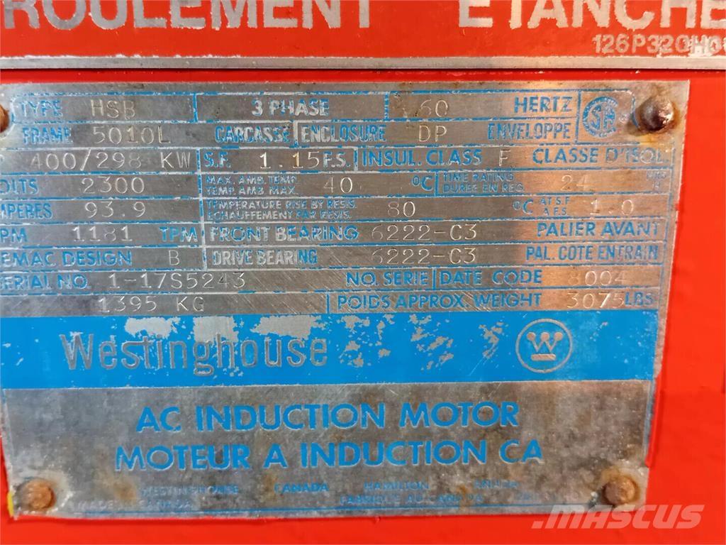 Westinghouse HSB Βιομηχανικοί κινητήρες