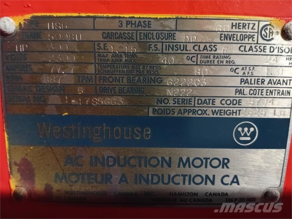 Westinghouse HSB Βιομηχανικοί κινητήρες