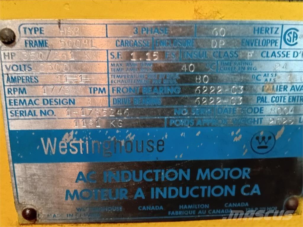 Westinghouse HSB Βιομηχανικοί κινητήρες