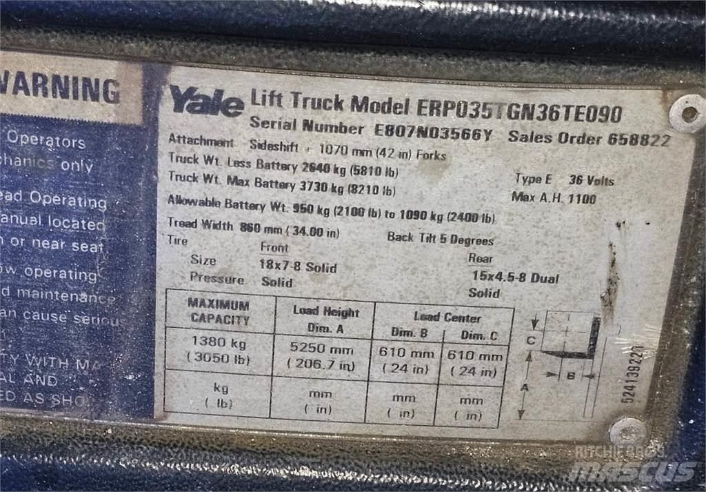 Yale ERP035TGN36TE090 Κατασκευές - Άλλα