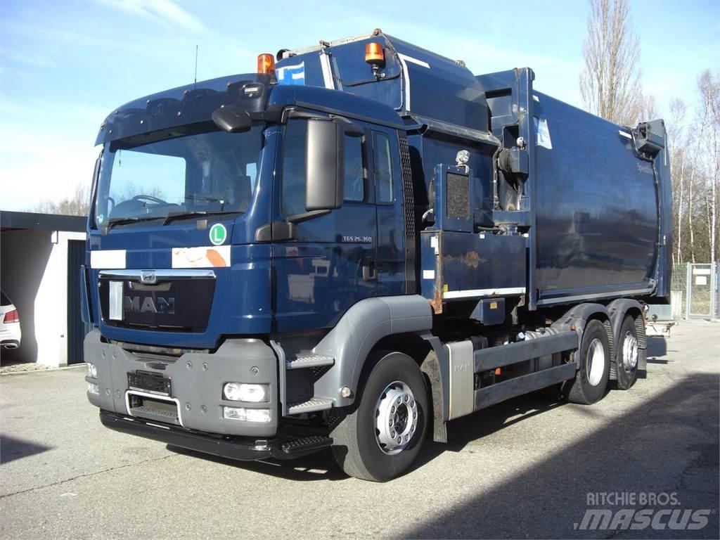 MAN 26360FNLL / RECHTSGEST. Απορριμματοφόρα