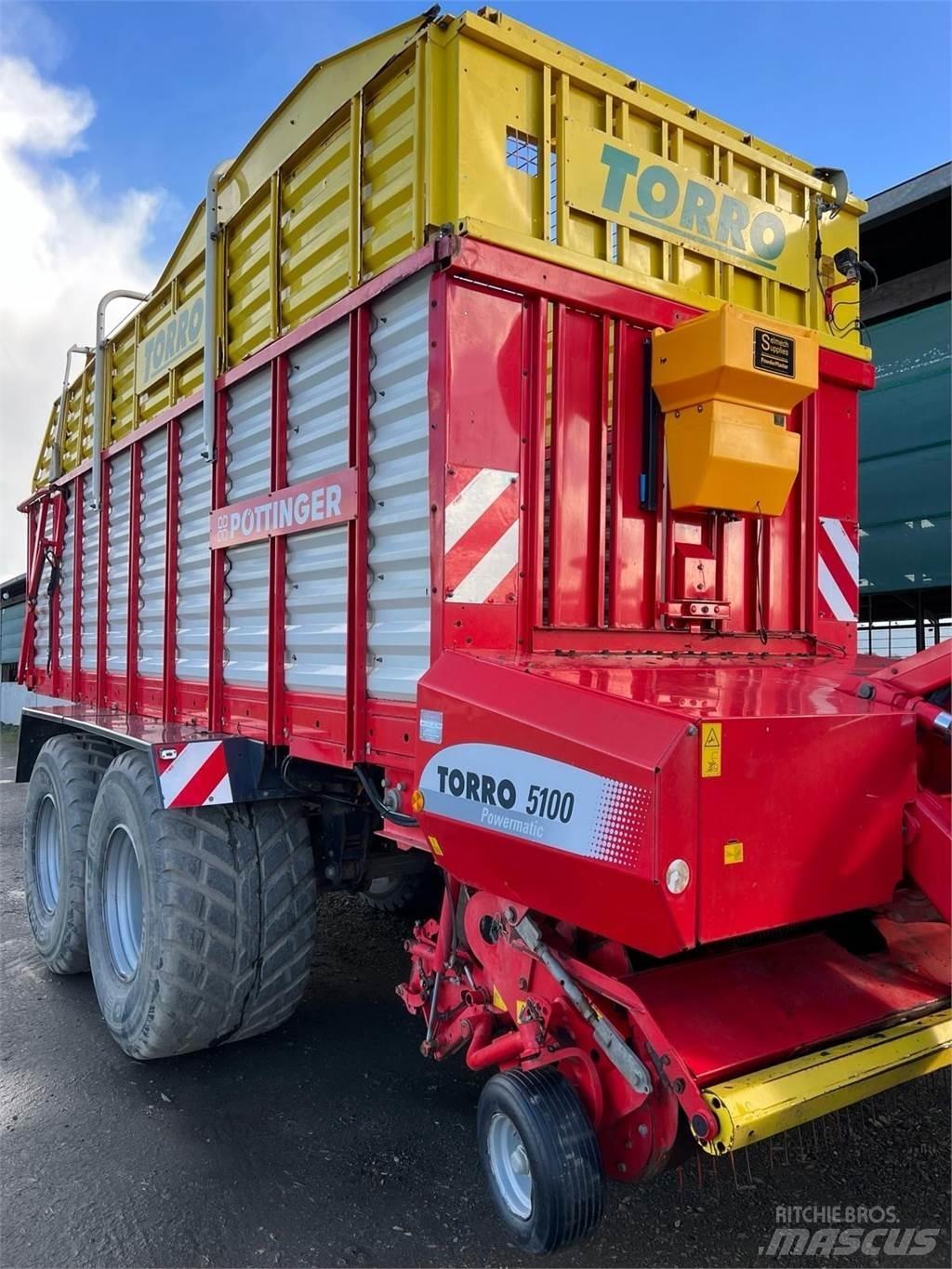 Pöttinger Torro 5100L Βαγόνια χορτονομής