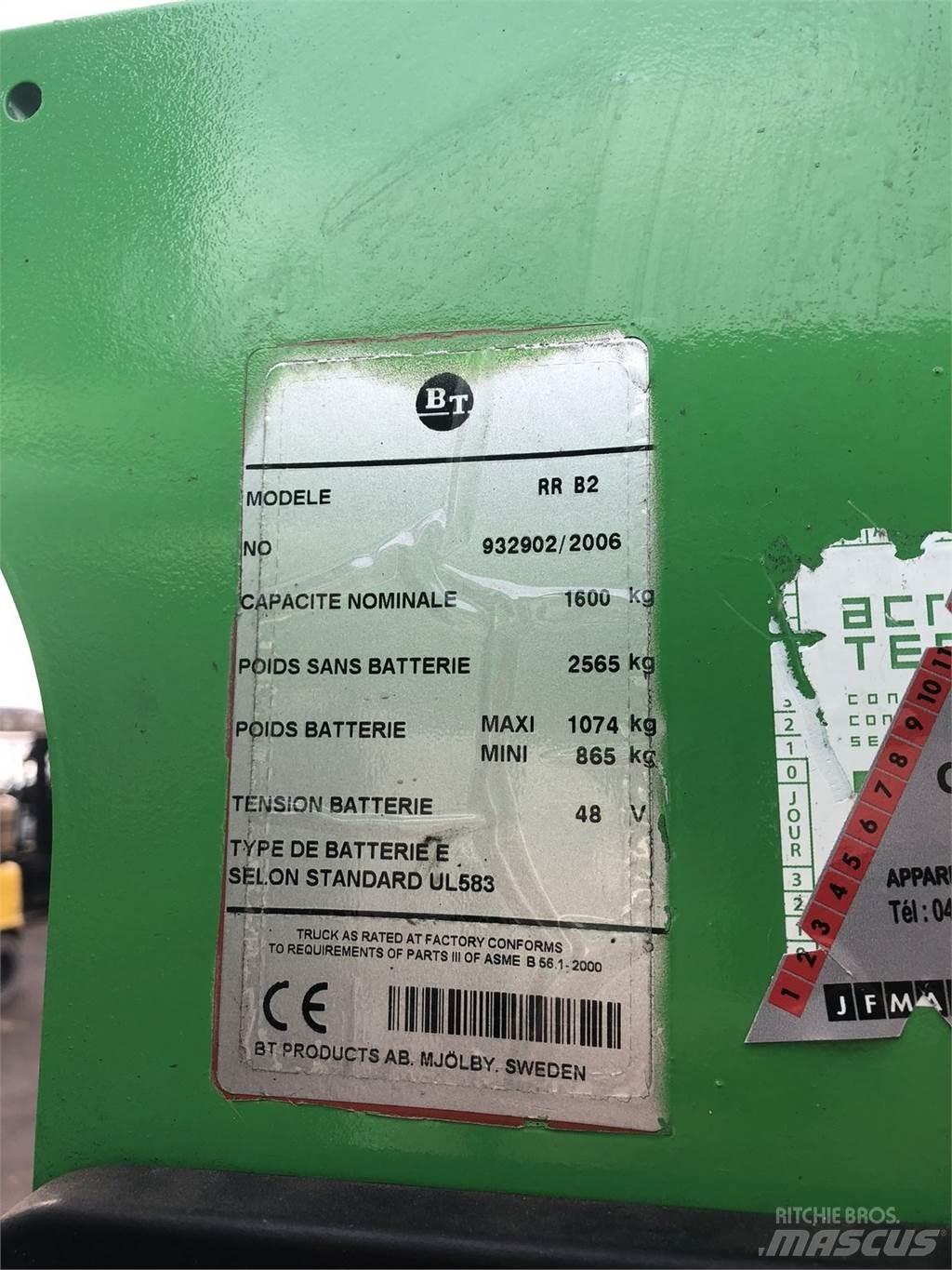 Cesab RRB2 Ανυψωτικά στενών δρόμων
