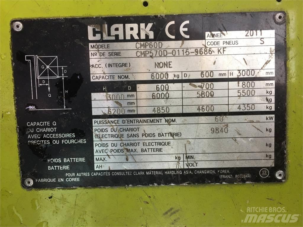 Clark CMP60D Περονοφόρα ανυψωτικά κλαρκ - άλλα