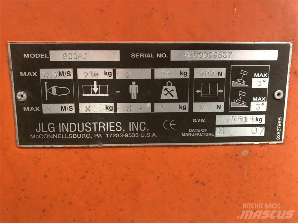 JLG 800AJ Άλλοι ανυψωτήρες και πλατφόρμες