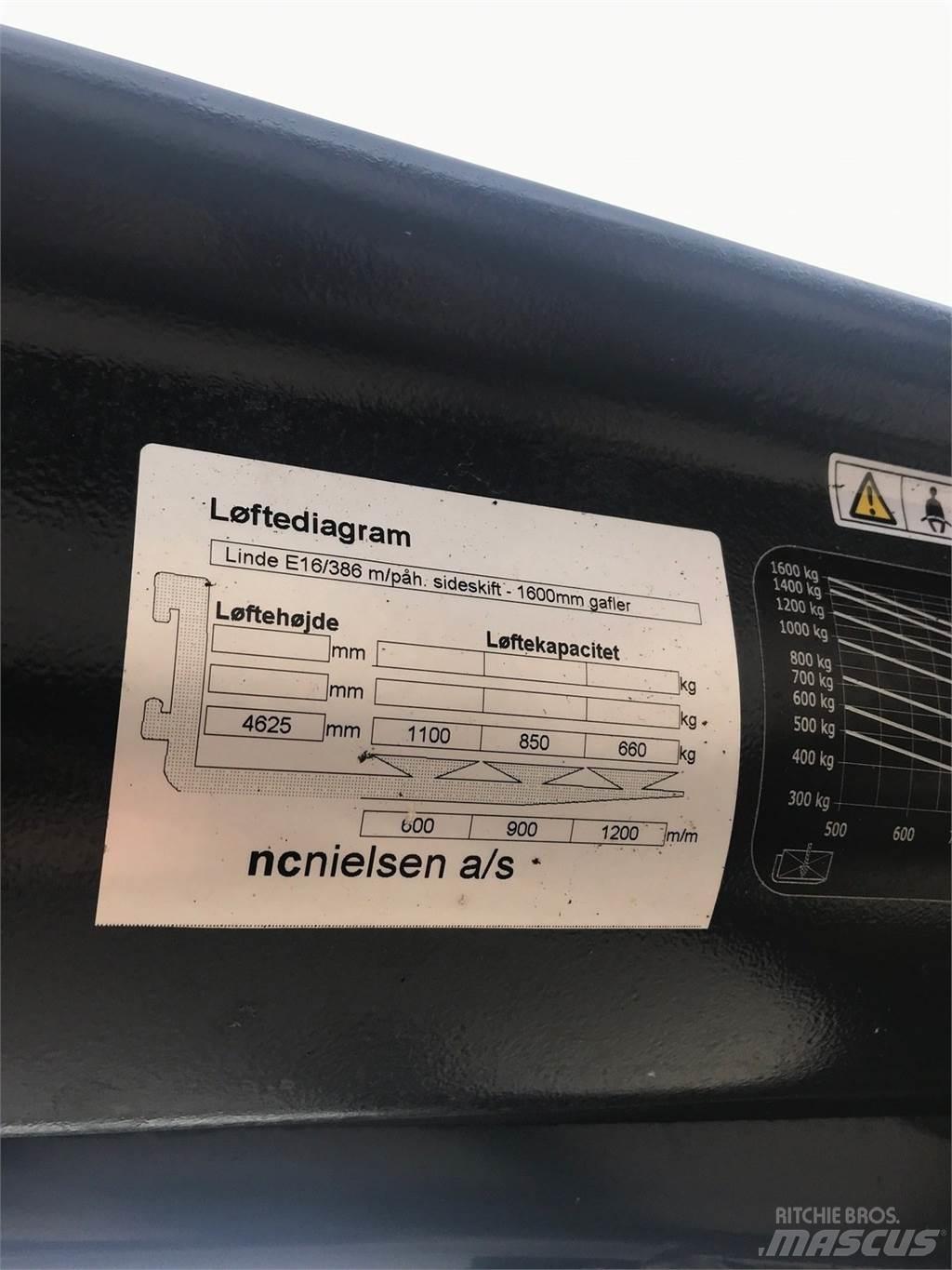 Linde E16-01 Περονοφόρα ανυψωτικά κλαρκ - άλλα