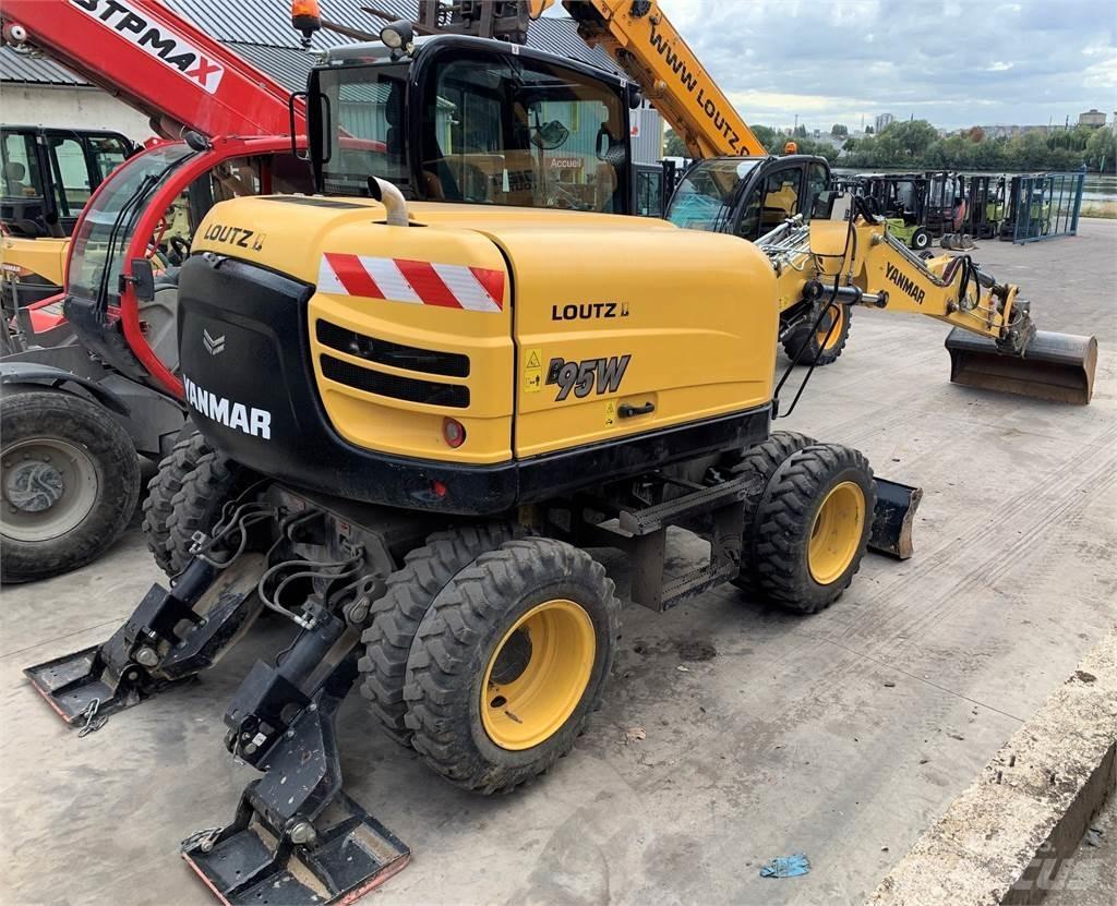 Yanmar B95W Εκσκαφείς με τροχούς - λάστιχα