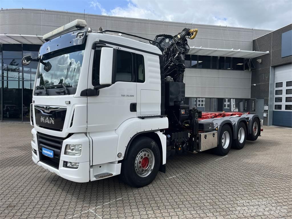 MAN TGS 35.500 8x4 Φορτηγά με γερανό & γάτζο
