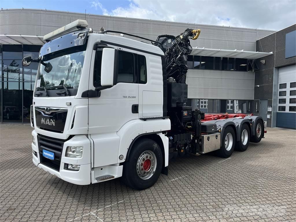 MAN TGS 35.500 8x4 Φορτηγά με γερανό & γάτζο