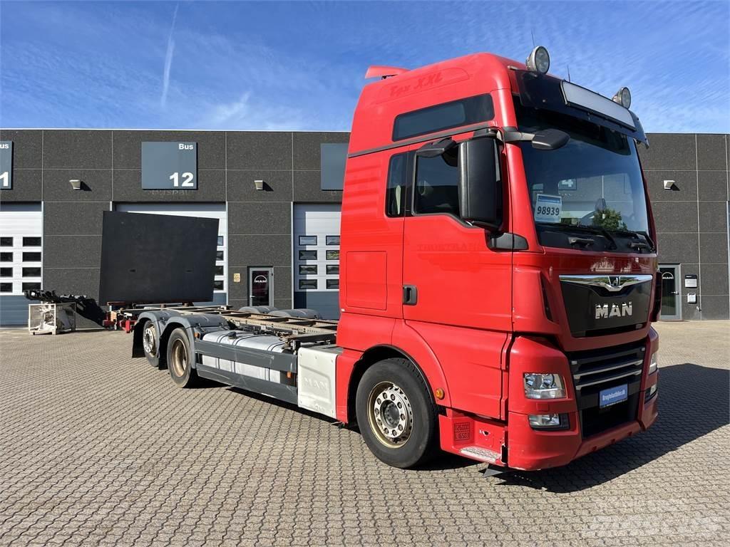 MAN TGX 26.500 6x2 Φορτηγά για εμπορευματοκιβώτια