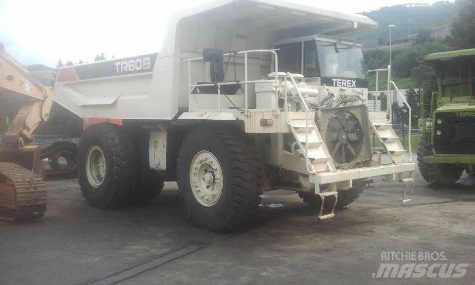 Terex TR60 Άκαμπτα Dumper με ανατρεπόμενο κάδο