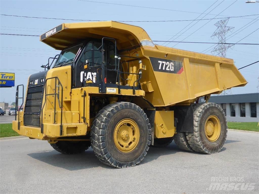 CAT 772G Άκαμπτα Dumper με ανατρεπόμενο κάδο