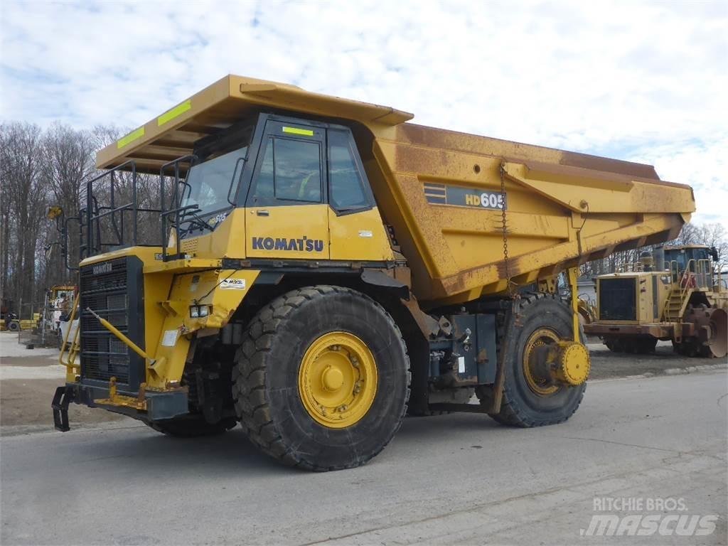 Komatsu HD605-7 Άκαμπτα Dumper με ανατρεπόμενο κάδο