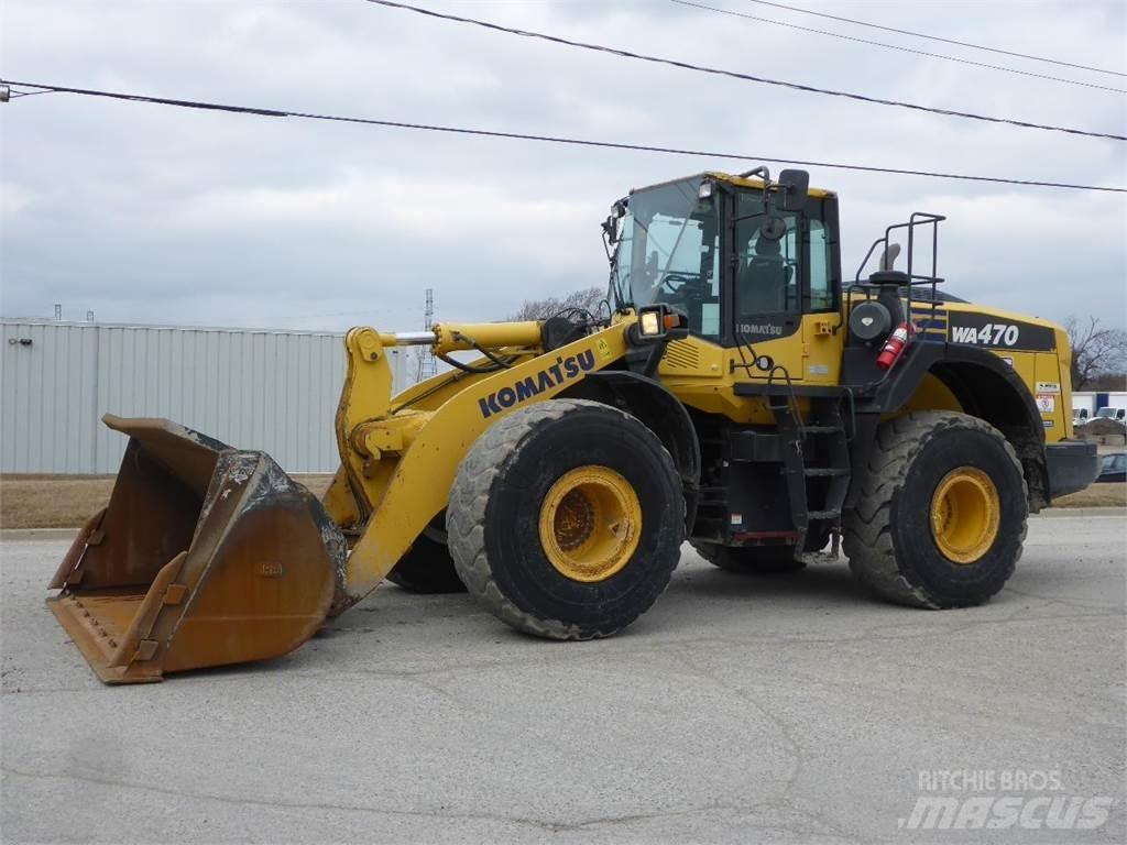 Komatsu WA470-8 Φορτωτές με λάστιχα (Τροχοφόροι)