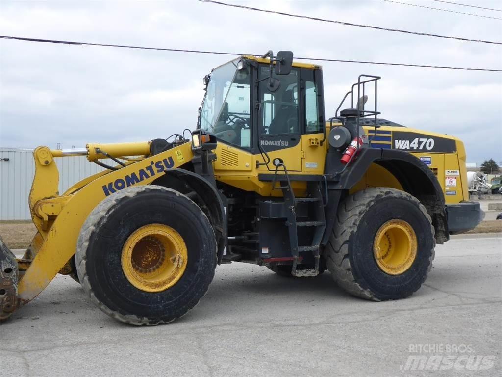 Komatsu WA470-8 Φορτωτές με λάστιχα (Τροχοφόροι)