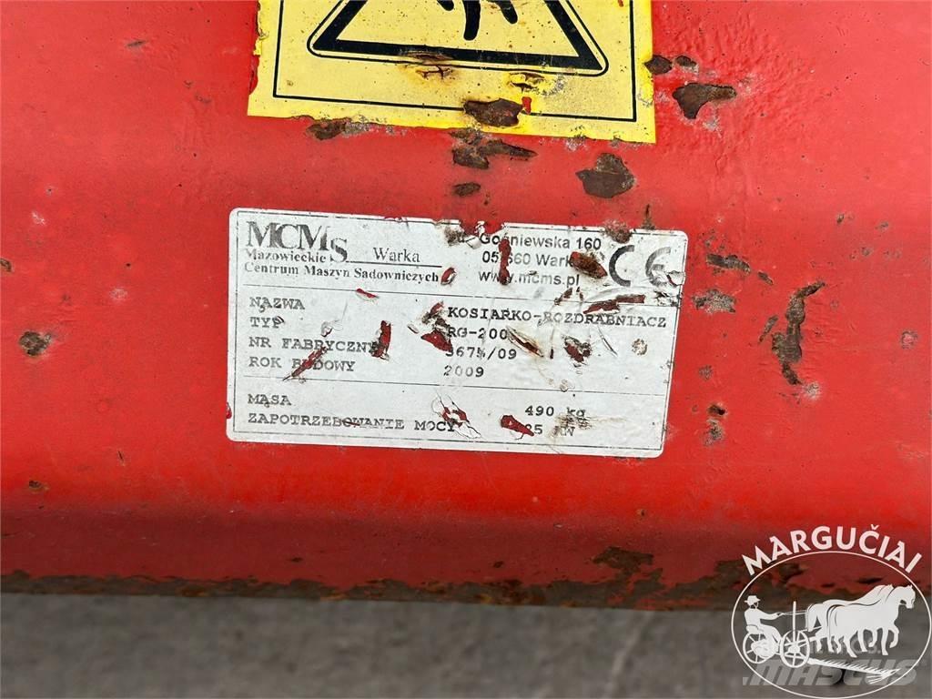 MCMS RG-200, 2 m. Άλλα γεωργικά μηχανήματα