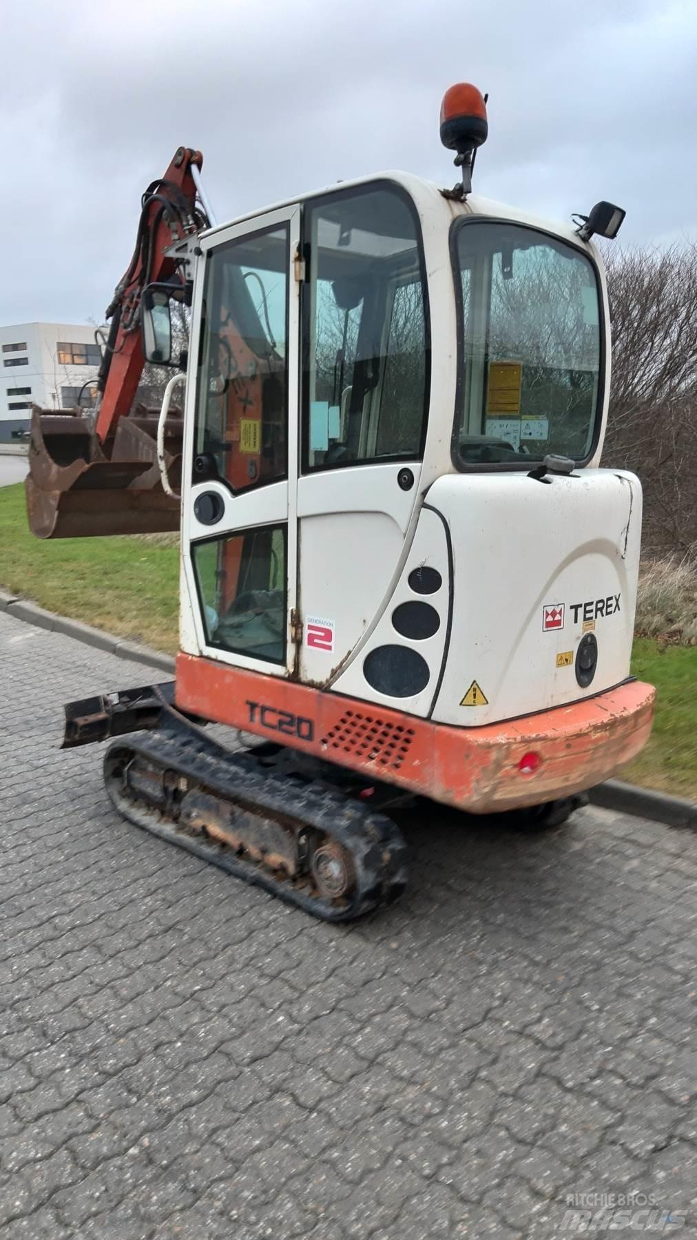 Terex TC20 Εκσκαφάκι (διαβολάκι) < 7t