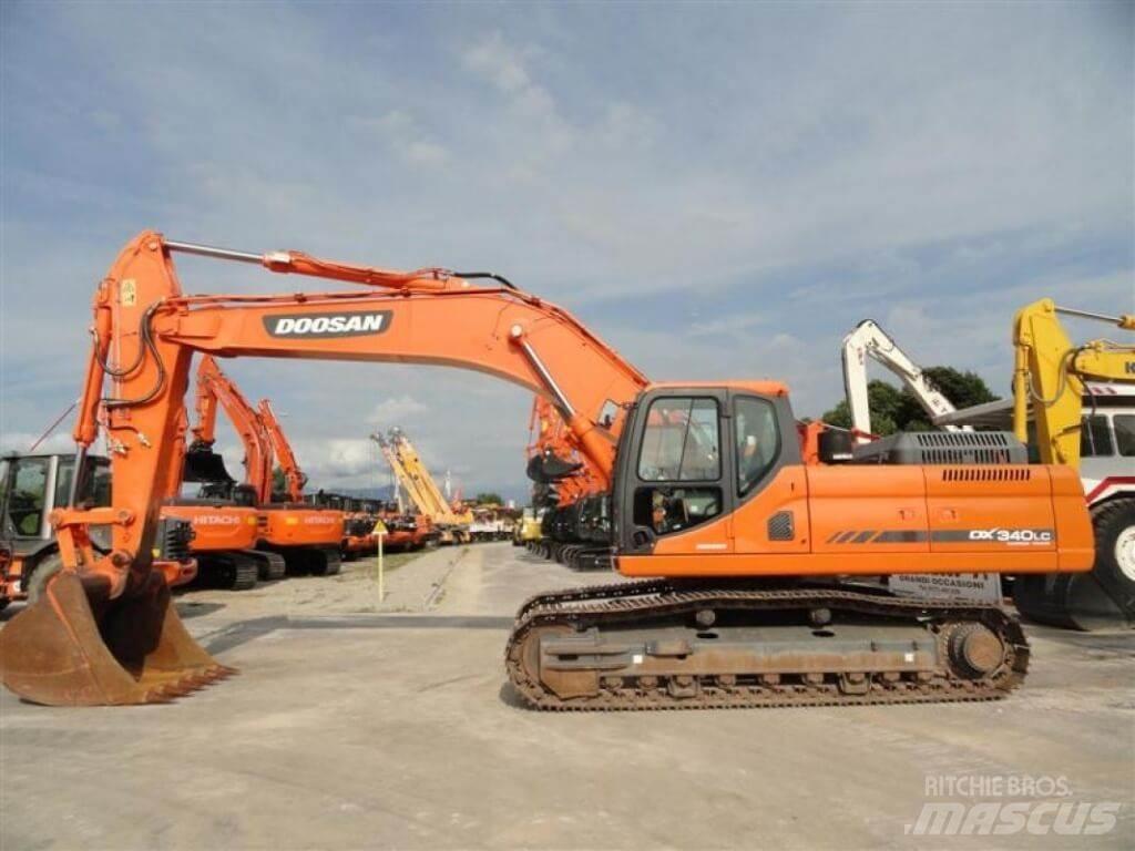 Doosan DX340LC Εκσκαφείς με ερπύστριες