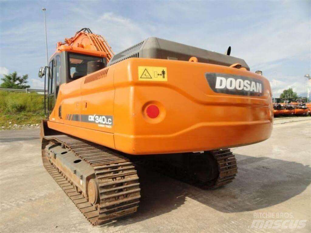 Doosan DX340LC Εκσκαφείς με ερπύστριες