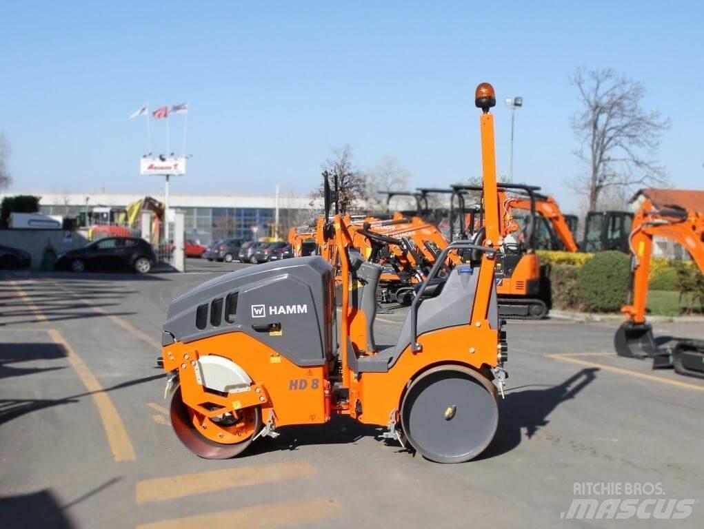 Hamm HD8VV Κύλινδροι συμπίεσης εδάφους