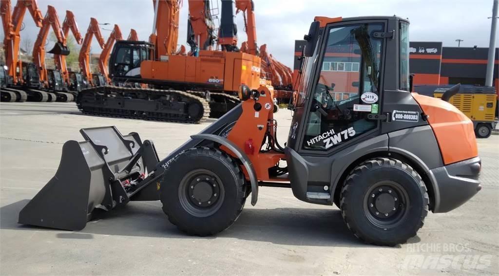 Hitachi ZW75 – 6C Φορτωτές με λάστιχα (Τροχοφόροι)
